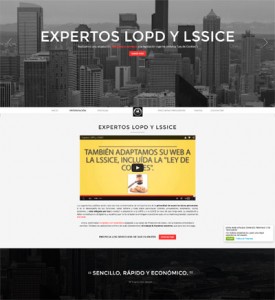 Landing Page Low Cost